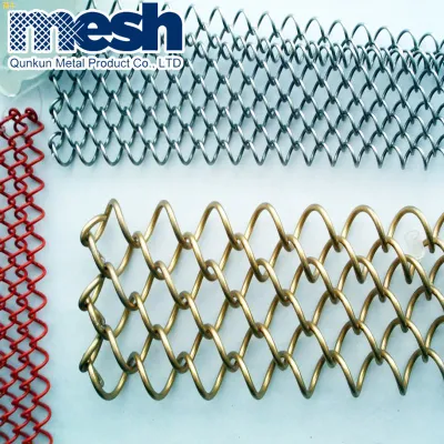 Architective Metal Mesh Curtain Coil Drapery