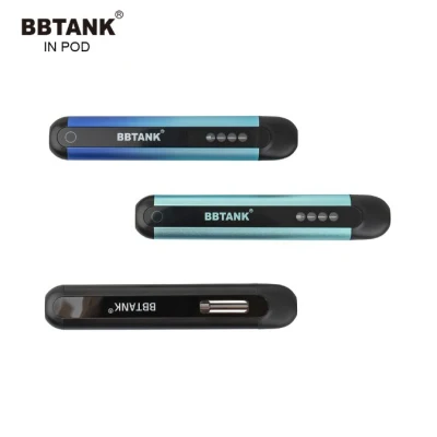 Newest 2ml Empty Pod Bbtank Ceramic Cartridge 2ml Vape Pen Kit