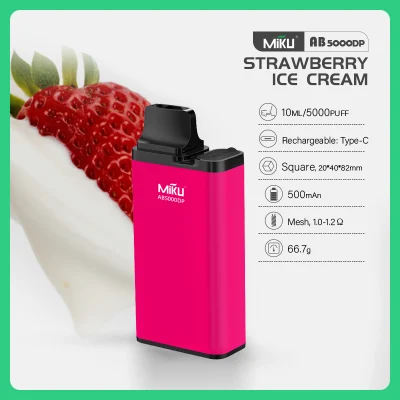  Best Selling Vape Disposable E-Cigarette with 5000 Puffs 3% Salt-Nic OEM Vape