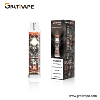 Customized Grativape Best Hot Selling Vape Pen Randm Istorm 12000 Puffs 0% 2% 3% 5% Nicotine Electronic Cigarette Tornado Disposable Vape