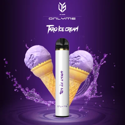  Js Vape Only Me 1800 Puffs Disposable Vape Flavor Taro Ice Cream