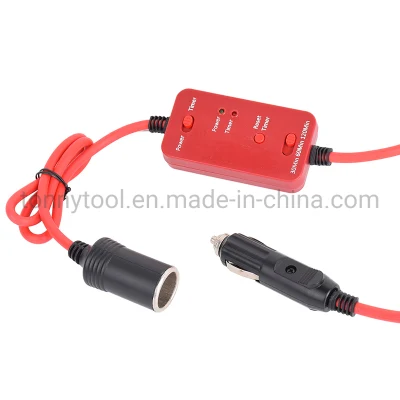 12V Timer Cigarette Lighter Socket