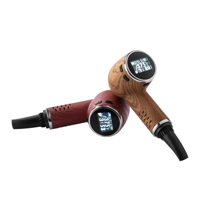 Wholesale Wooden Style Pipevape Dry Herb Vaporizer