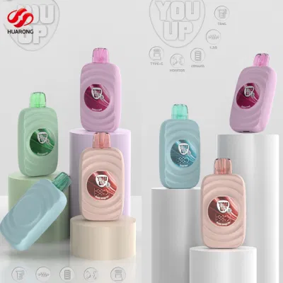  Shenzhen Youup 7000 Puffs Disposable Vape Electric Cigarette 0% 2% 3% Nicotine with Battery Display Wholesale I Vape
