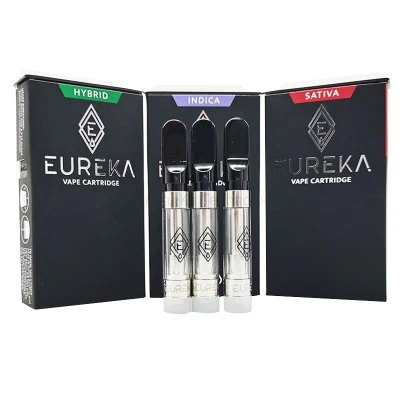  Eureka Carts Eureka High Potency Cartridges Ceramic Coil 510 Atomizer Empty Cartridge Vape