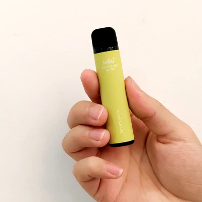 Top-Quality Nicotine Salt E-Cigarette by Miku - Hot Selling 1000 Puffs 3ml Capcity Mesh-Coil