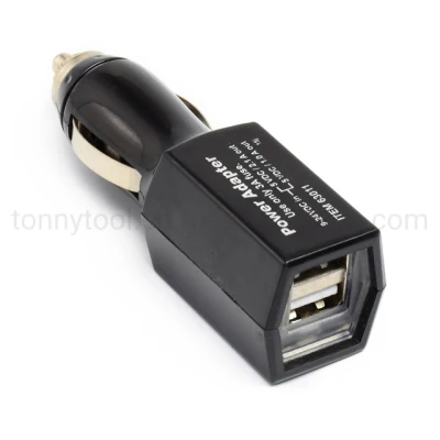  DC 12-24V 5V 3.1A USB Car Fast Charger Power Adapter Car Cigarette Lighter Socket