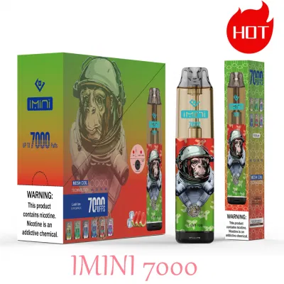 Authentic R&M Tornado 7000 Puffs Disposable Vape 850mAh Rechargeable Battery 15ml Prefilled Pods Vaporizer Kit 0%-5% 56 Flavors Airflow Control Vapes