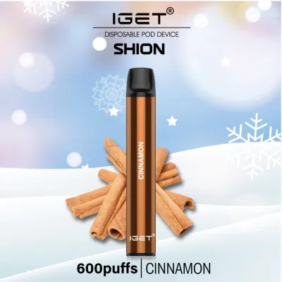 Iget Shion Disposible Vape Device 600puffs E-Cigarette Vape