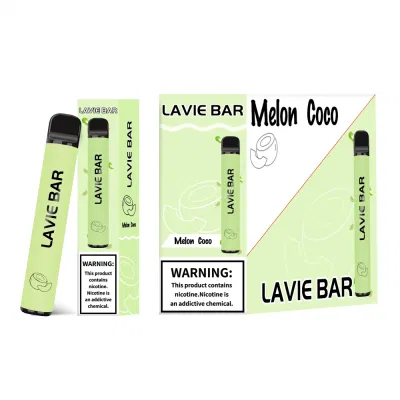2022 Lavie Bar Zero 20mg 50mg Simple Style Disposable Vape 800 Puffs Vape Pen Disposable Vapes Puff with Tpd CE PSE Kc FDA