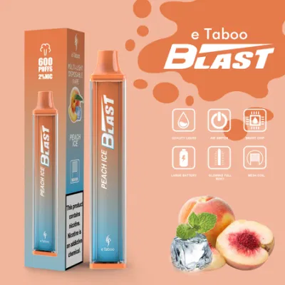 E Cigarette Etaboo Wholesale Lost Disposable Vape Pen Tpd 600 Puff Vaporizer 2% Nic Mini Electronic Cigarette Mary Bar