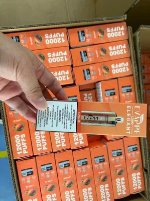 Wholesale Price Original Evappe Elegant Crystal Vape Vs Jnr Shisha Hookah Dtl Bang 12000 Puffs Electronic Cigarette
