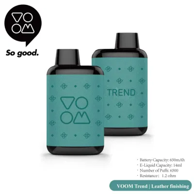 Rechargeable Battery Vaporizer Pod Disposable Vapes Electronic Cigarette Puff Voom Trend