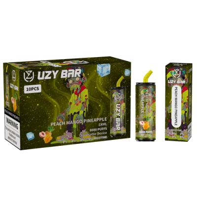 Factory Wholesale Price Uzy Bar 8000 Disposable Vape 8K Puffs 10 Flavors Rechargeable Electronic Cigarette Vs Bang King