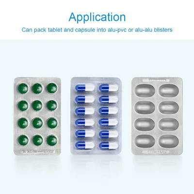 cGMP High Speed Alu Alu PVC Roller Sealing Type Packaging Capsule Tablet Blister Packing Machine