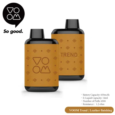 Rechargeable Battery Vaporizer Pod Disposable Vapes Electronic Cigarette Puff Voom Trend