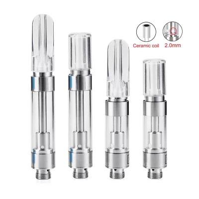 Hot Sell D8 Oil Vape Cartridges 0.5ml/0.8ml/1.0ml Empty 510 Thread Disposable Vape Cartridge with Ceramic Coil