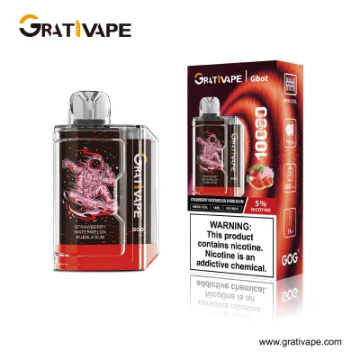 Grativape Gbot 10000 Puffs 5% Nic Vape to The Future 650mAh Disposable Elf E-Cigarette OEM&ODM Original Factory Wholesale Vape
