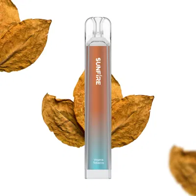 UK France Sunfire 600 7000 Puff Bar 2% 3% 5% Nicotine Wholesale Disposable Vape Crystal 600puffs Big Puffs Customize Logo Vape Distributors E Cigarette Cart