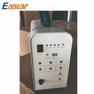 Portable LED Bulb USB Charging Solar Home Lighting System
