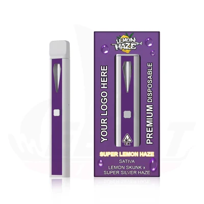 2ml Empty Vape Pen Pod System Preheat Button Delta Hhc Disposable Vape
