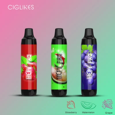  High Quality Sensor Fruits Series Disposable Pod 6000 Black Cigarettes Menthol Vape