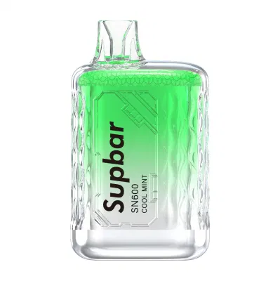 Supbar Sn 600 Puffs Tpd Disposable Pod Box Disposable Vape Pen OEM E-Cigarette Bar Disposable Vape