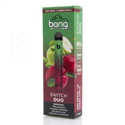 Bang XXL Swtich Duo 2500 Puffs Disposable Electronic Cigarette Kit Double Flavors 7ml E-Cigarette Vape