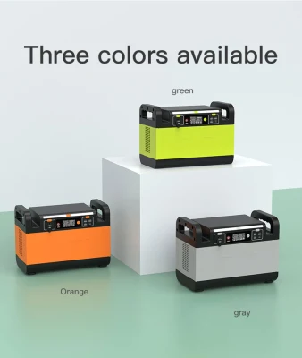 Portable 500W Solar Energy System with LED Lighting USB Phone Charging Battery