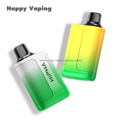 Good Price Hipha Disposable E21 Vaporizer Cost Effective Pod Replaceable Pure Taste 5000 Puffs Elf Lux Bars Pod 1200 Lava Juice Mon Max Vapes