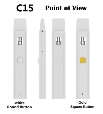 Imini 1ml-2ml Wholesale Poland Disposable Empty Vape Cartridge Cart Pod Device Thick Oil Ceramic Vaporizer Packaging Empty Desechable Vape Device in Stock