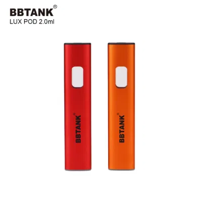 High Quality Bbtank Lux Custom 1ml Hhc Delta 10 D8 Pod Postless Disposable Vape Pen