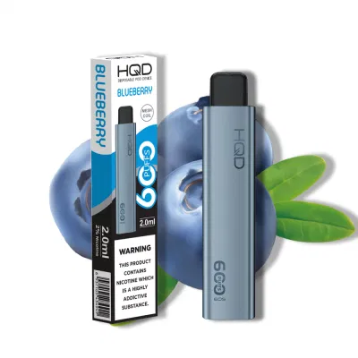 Wholesale Vape Pen Ecig OEM ODM Available Sample 2% 600 Puff From Hqd Factory 1688 Ske Crystal