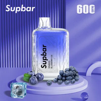 Supbar Sn 600 Puffs Tpd Disposable Pod Box Disposable Vape Pen OEM E-Cigarette Bar Disposable Vape
