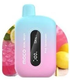 9000puffs dual mesh coil with OLED screen Skey MOCO wholesale i vape