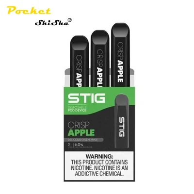 Vgod Stig Disposable Vape with 9 Colors Pod Device 3PCS/Pack