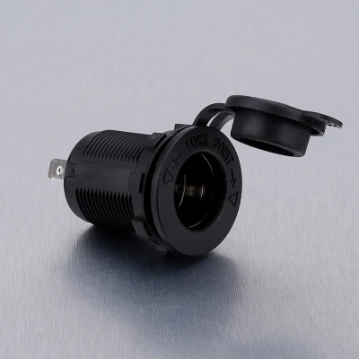 12V High Quality Top Sale Electric Car Charger Universal Red Green Blue LED Cigarette Lighter Power Socket