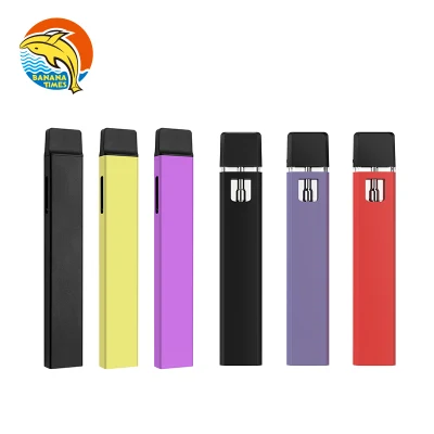 100% Original Rechargeable Disposable E Cigarettes Vape Pen 1ml Slim 280mAh Micro Charging Port