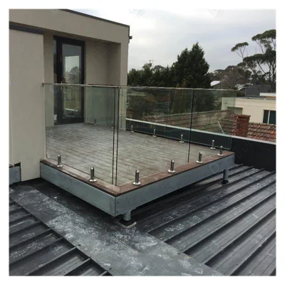 Free Sample Customizable Hotel Environment-Friendly Cost-Effective Glass Spigot Railing