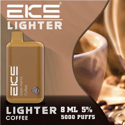 2023 China Factory High Quality Eks Lighter 8ml 5000puff Disposable Rechargeable OEM Custom Manufacturers Wholesale Vape Bc5000 EGO Electronic Vape