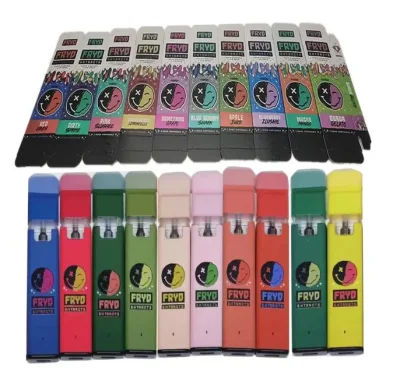 New Packaging Fryd Disposables Liquid Diamonds Empty 2ml Fryd Extracts Carts E Cigarettes Disposables Rechargeable 350mAh Battery Thick Oil Starter Kit