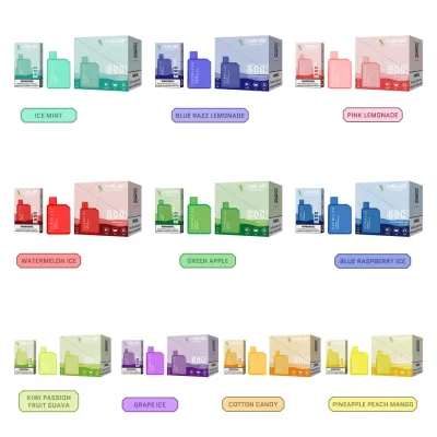 Wholesale Hot Selling 5% Nicotine Salt 500mAh Supbliss Cube 600 Puff Disposable Box Vape
