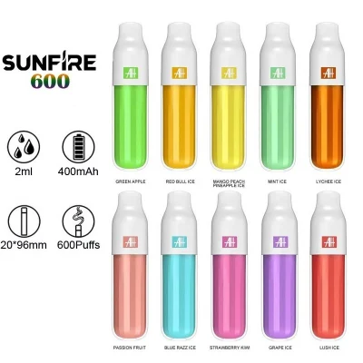 Best Flavors Customization 2ml Tpd Certificated Dual-Color Injection Disposable Vape Pen