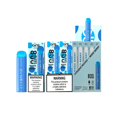 Tpd Registered 800puffs 500mAh Disposable E-Cigarette Puff Plus PCR Material Mesh Coil Disposable Vape