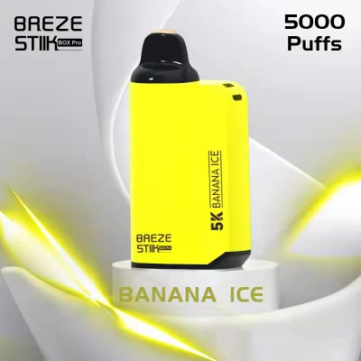 Breze Stick PRO Max 5000 Puffs Vapor Square Vape Disposable E Cigarette Pen 12ml Pod 950mAh Rechargeable 8 Colors Vape