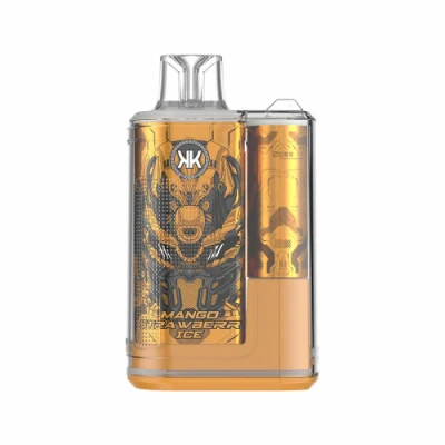 Kk Energy 8 12000 Power Display The Blue Light Is Always on When Charging 17ml E Juice Disposable Vape Type-C Rechargeable 650mAh