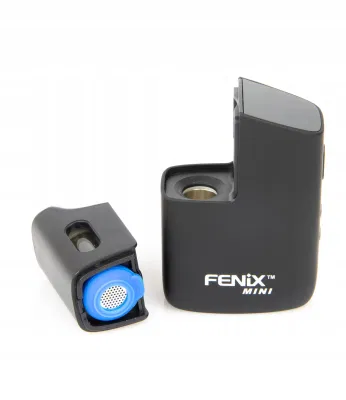 Europe Top10 Popular OEM Portable Vaporizer Fenix Mini Precise Temperature Control Dry Vaporiser Heat Not Burn Glass Mouthpiece Dry Wax Herb Vaporizer