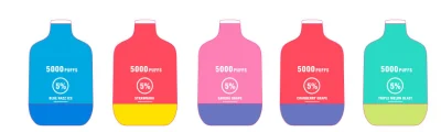 5000puffs Vape Pod Elbar High Quality Atomizers Disposable Vape Mixed Fruit Flavors Available Strawberry Watermelon Ice Cream