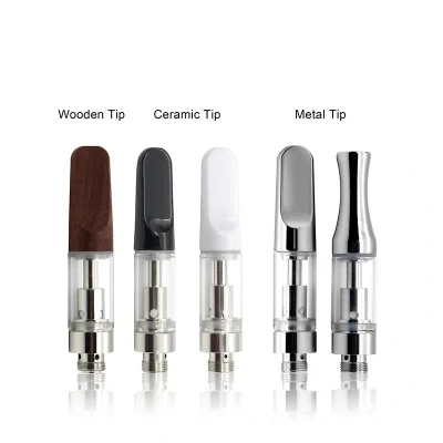 Wholesale Oil Vaporizer Pen Ceramic Coil Vape Cartridge 510 Atomizer Empty Ceramic Tip Carts