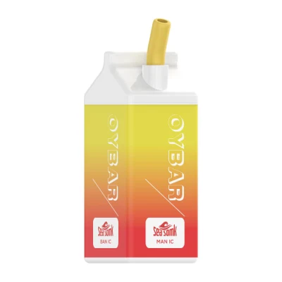 Sea Somk Cube 12000 Puffs Atomizer E Cigarette Wholesale Disposable Vape 4 Flavor